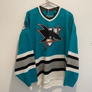 Vintage San Jose Sharks Jersey